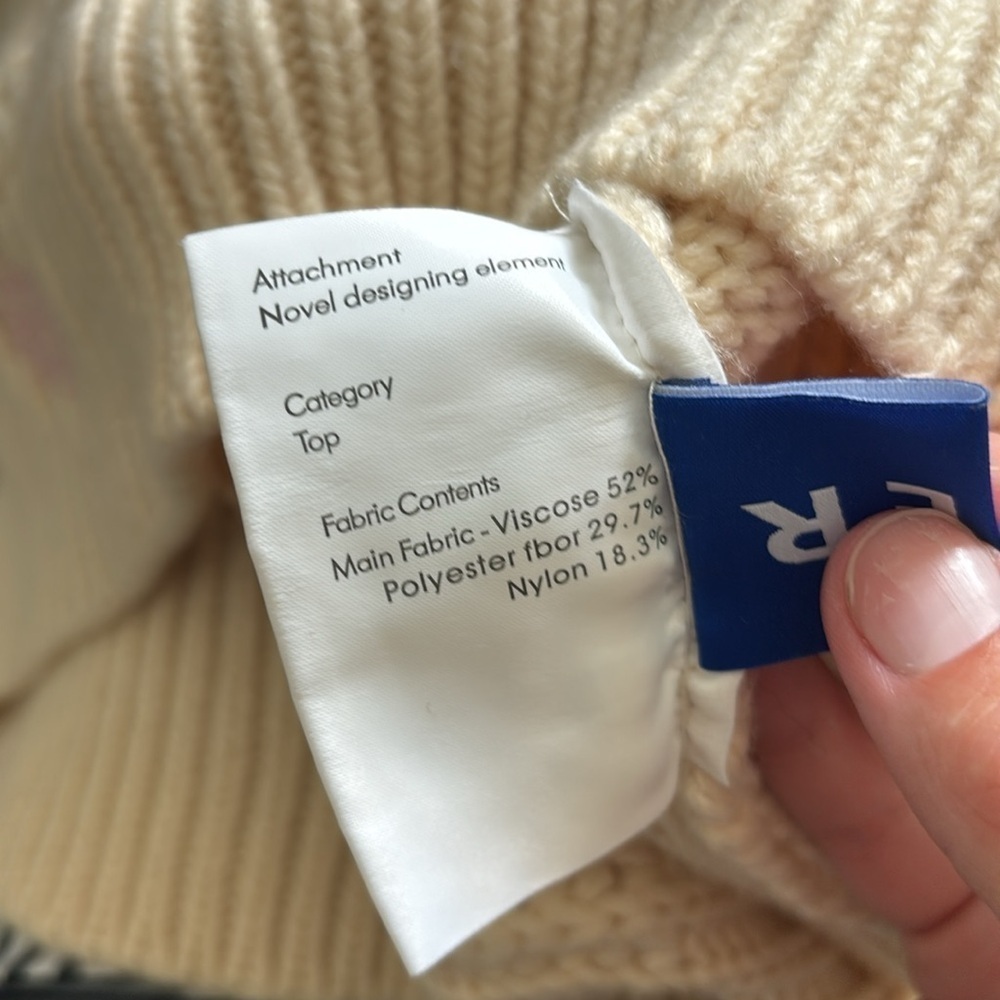 Ader Error Embroidered Cable-Knit Jumper - image 6